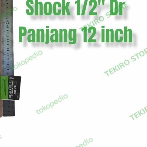 TEKIRO gagang sock L ukuran 1/2" x 12" inchi / handle kunci shock