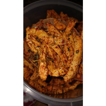 

Basreng pedas daun jeruk 1/2kg