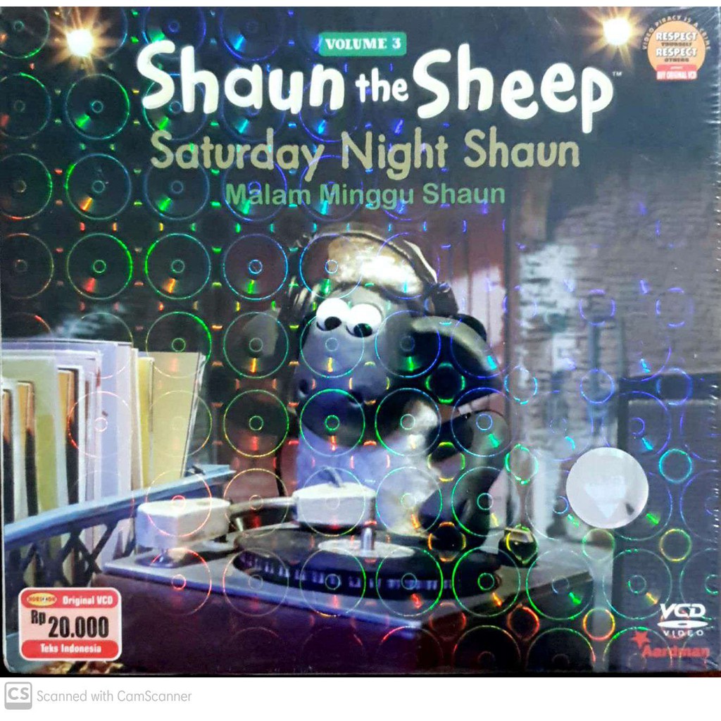 Shaun The Sheep Vol.3: Saturday Night Shaun | VCD Original