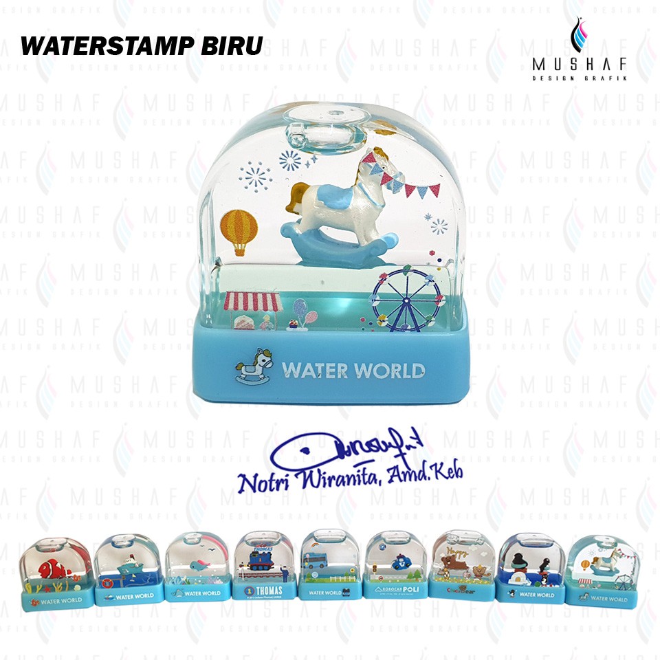 

STEMPEL NAMA CUSTOM | WATER STAMP BIRU