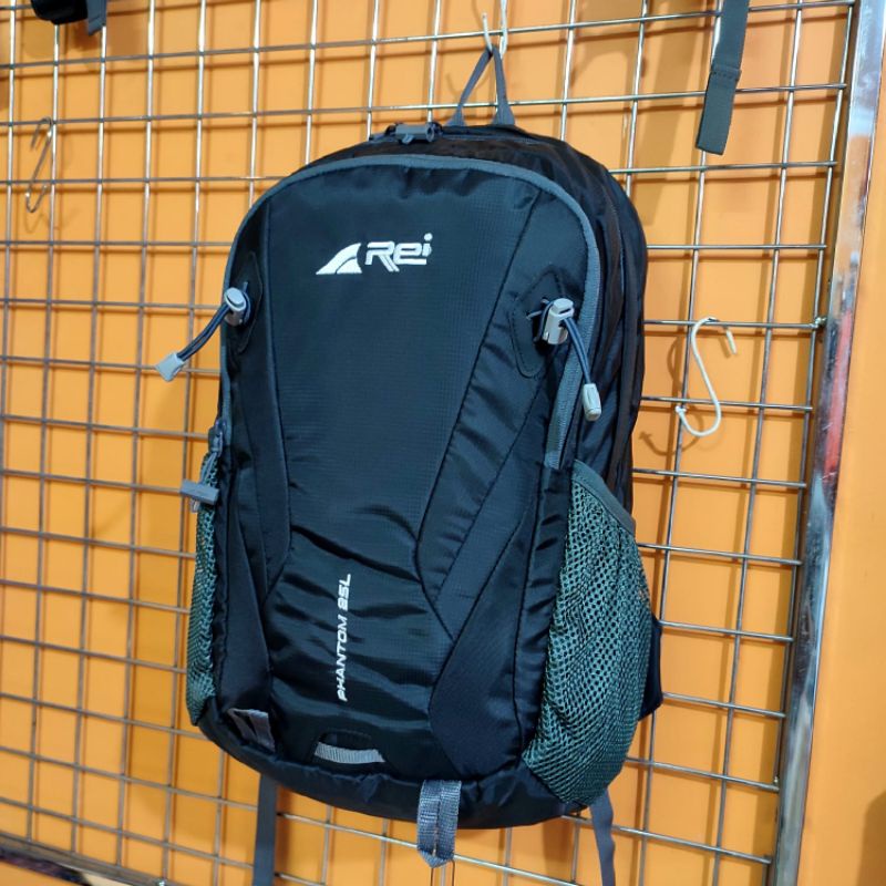 Tas Ransel Pria Phantom 25L Arei Outdoorgear Hitam Original+Raincover