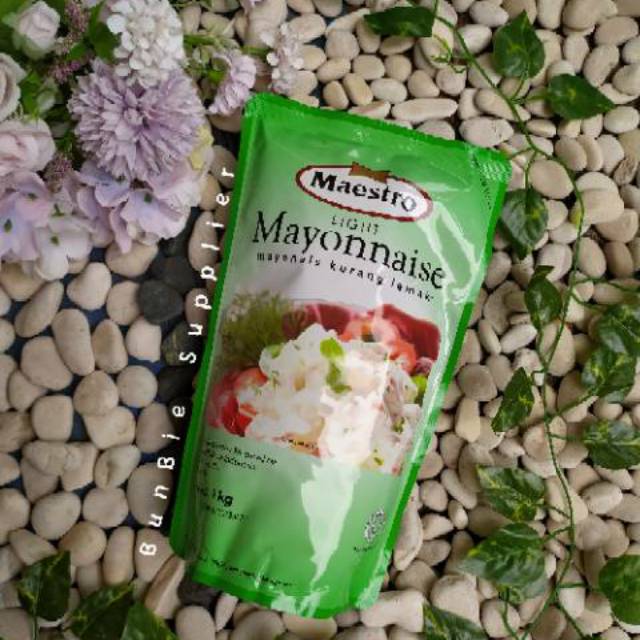 

Mayonaise Maestro 1 Kg | Mayonnaise Light | Saus Mayonais