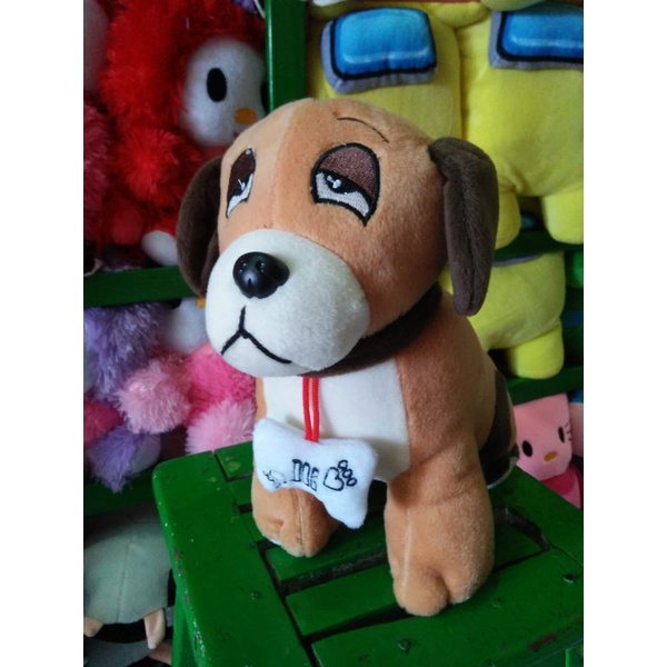 Boneka anjing doggy lucu murah