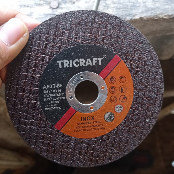 IOP | Mata pisau potong 4" TRICRAFT Mata gerinda potong