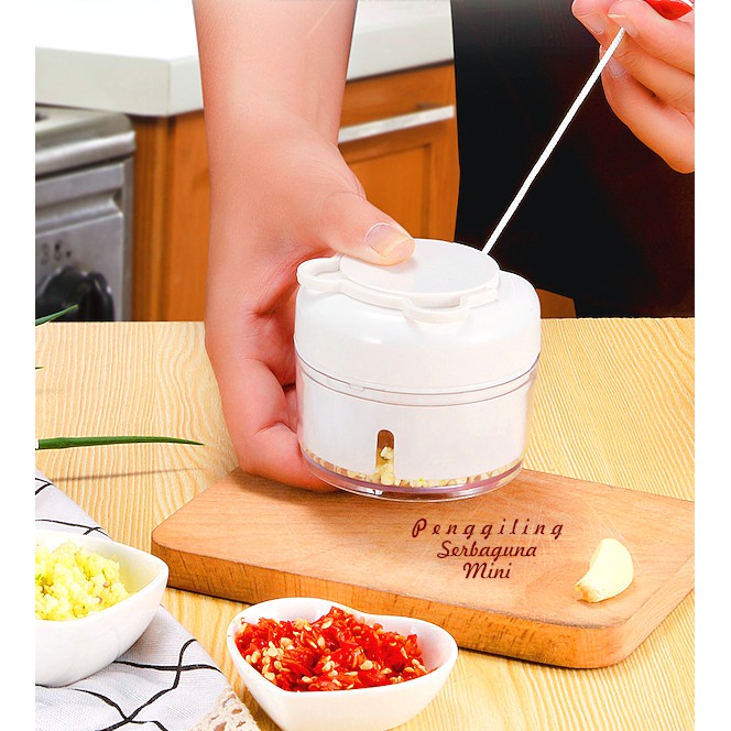 Penggiling Serbaguna MINI, Model Tarik, penggiling bumbu dapur