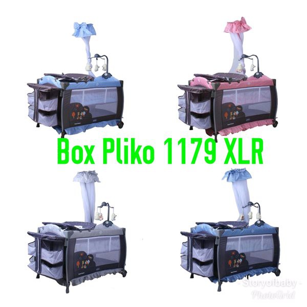 Box Bayi Pliko 1178 LR tempat tidur bayi pliko New