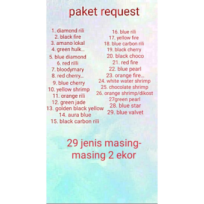 paket_request udang hias aquascape