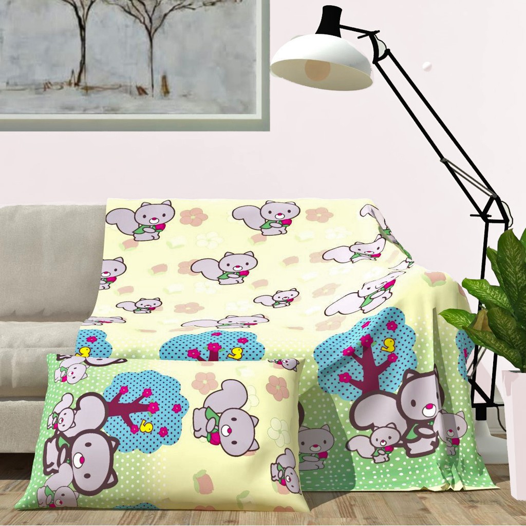 Balmut (Bantal Selimut) Endless Love Bantal Travelling Motif My Quincy