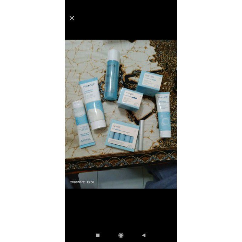 1 Paket Lengkap Wardah Lightening Series (7 Paket/Perawatan Wajah/Wardah Original Murah)