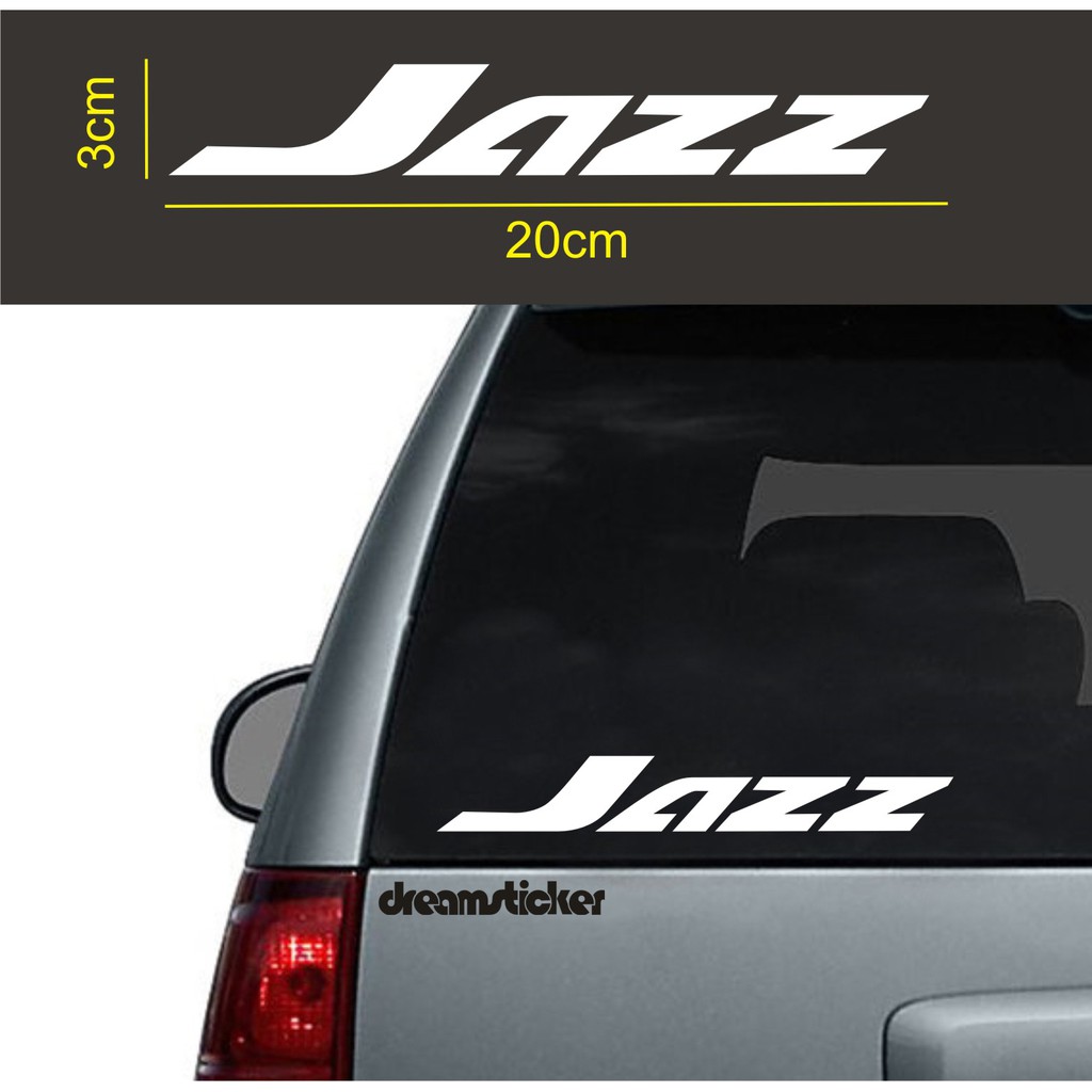 Sticker Mobil Honda Jazz Cutting Stiker Variasi Modifikasi Keren