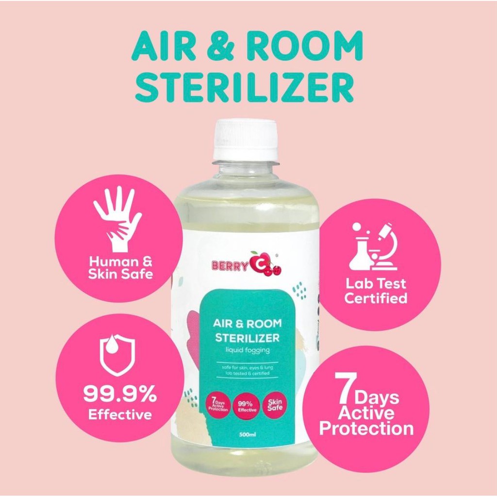 BerryC Berry C Air &amp; Room Sterilizer Liquid Fogging 500ml