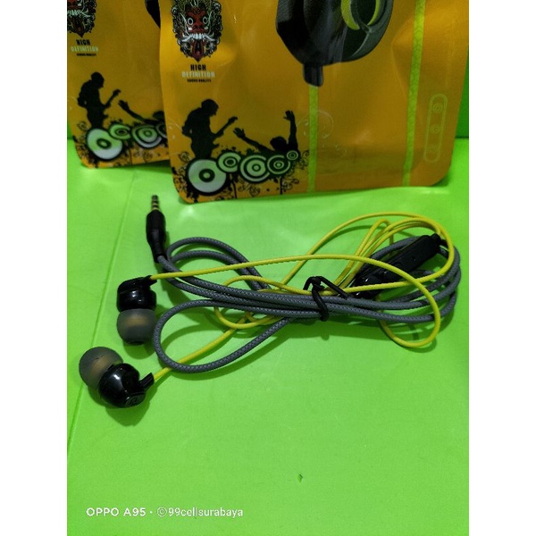 Hf handset handsfree earphone Realme Buds 2 plus original