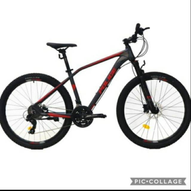 SEPEDA GUNUNG MTB ELEMENT POLICE CALIFORNIA 2.O HIDROLIK 27.5 BLACK RED