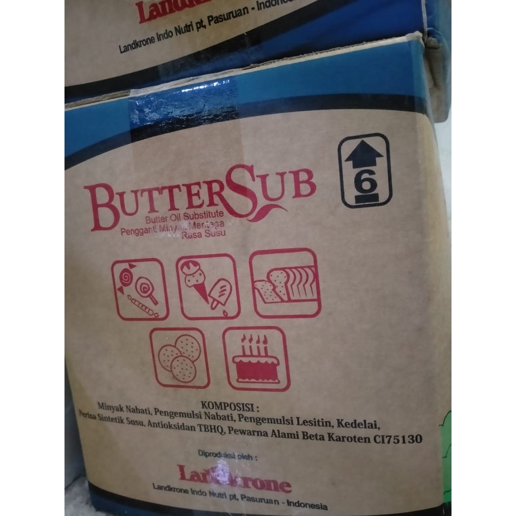 Buttersub B.O.S Milky 15kg - Butter Sub Gojek ONLY!