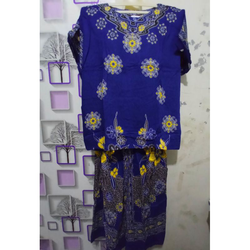 SETELAN DASTER PUTRI AYU MOTIF BATIK PREMIUM