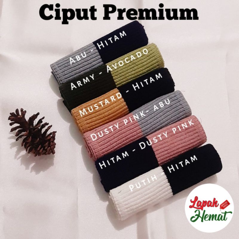 Ciput Rajut Premium Original