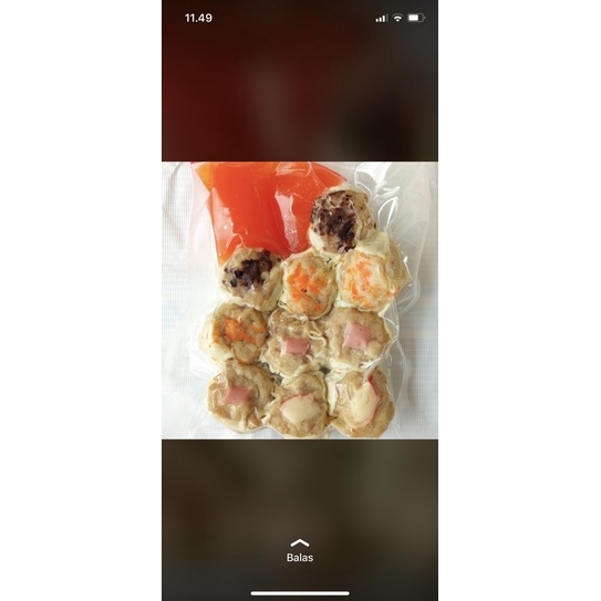 

Dimsum isi beef,jamur,crabstik,wortel,keju