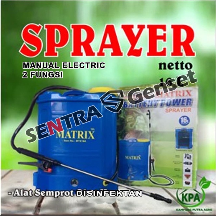 alat semprot desinfektan. sprayer electric dan manual. tangki 16 liter l NEW21
