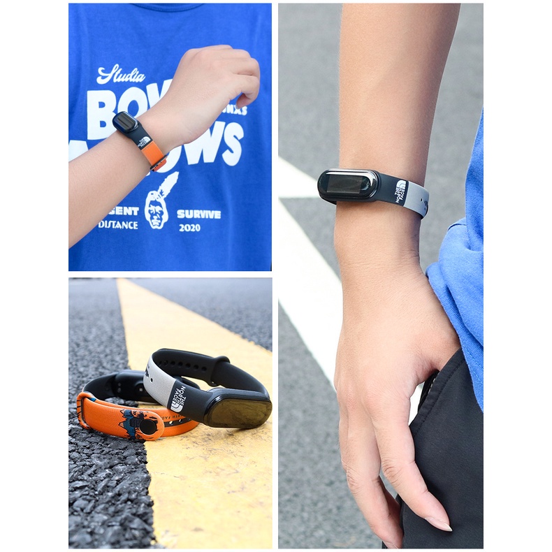 XiaoMi Band 5 Strap For Xiaomi Mi Band 7 6 5 4 3 Watch Silicone Solo Loop Wrist Cartoon Strap Accessories Stylish XiaoMI band Belt Bracelet XiaoMi Band 6 Strap XiaoMi Band 7 Strap