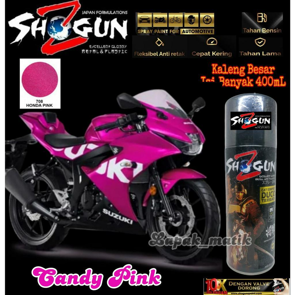 Pilok SHOGUN Z PINK CANDY HONDA PINK 708 400ML