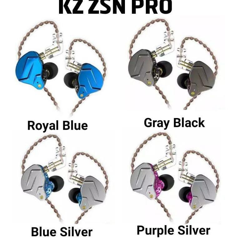 Earphone Knowledge Zenith KZ - ZSN PRO - Hybrid IEM 1DD+1BA