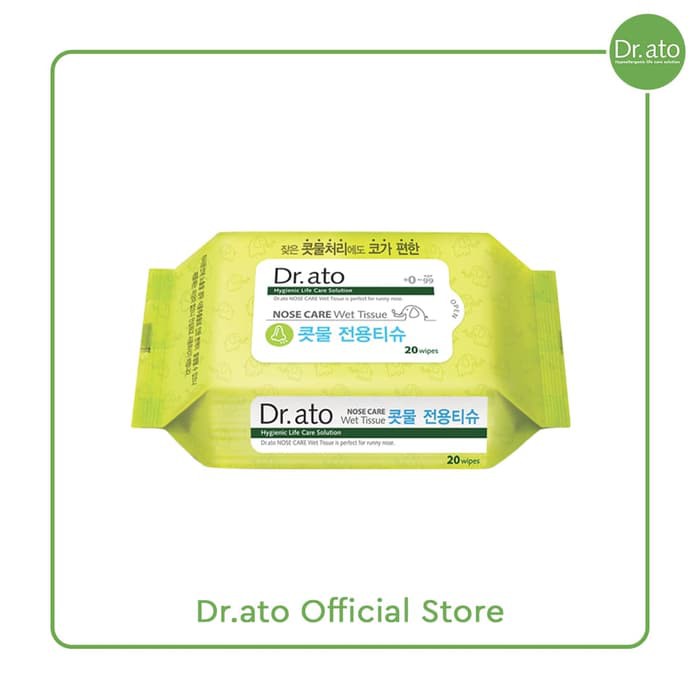 BIG SALE Dr.ato Nose Care Wet Tissue 20P