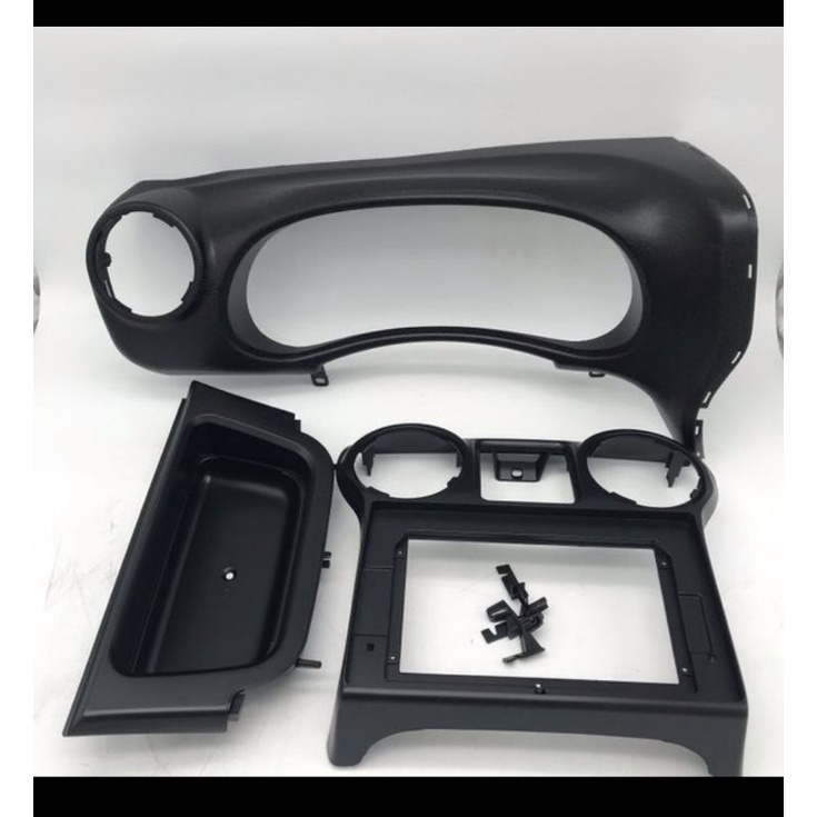 frame panel jeep wrangler rubicon 2011 up 10 inchi android