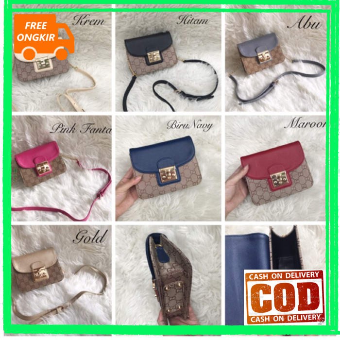 JUAL SALE TAS selempang GUCCI PADLOCK MINI IMPORT READY STOK