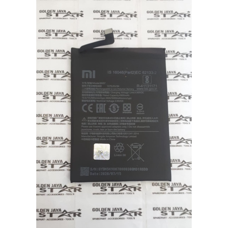 BATERAI POCO X3 / X3 NFC / BN57