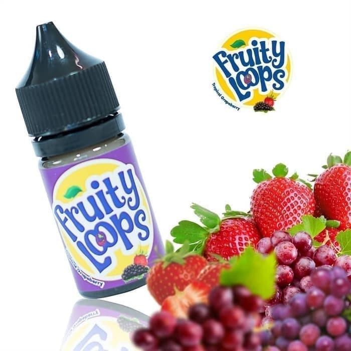 Liquid Fruity Loops Tropical Grape Strawberry Salt Nic 30ML by Snake