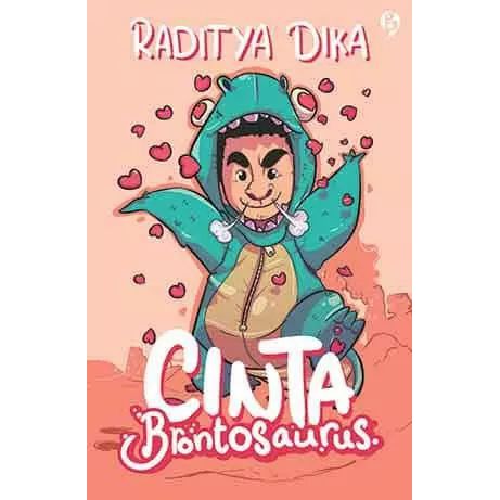 Cinta Brontosaurus Bonus Stiker