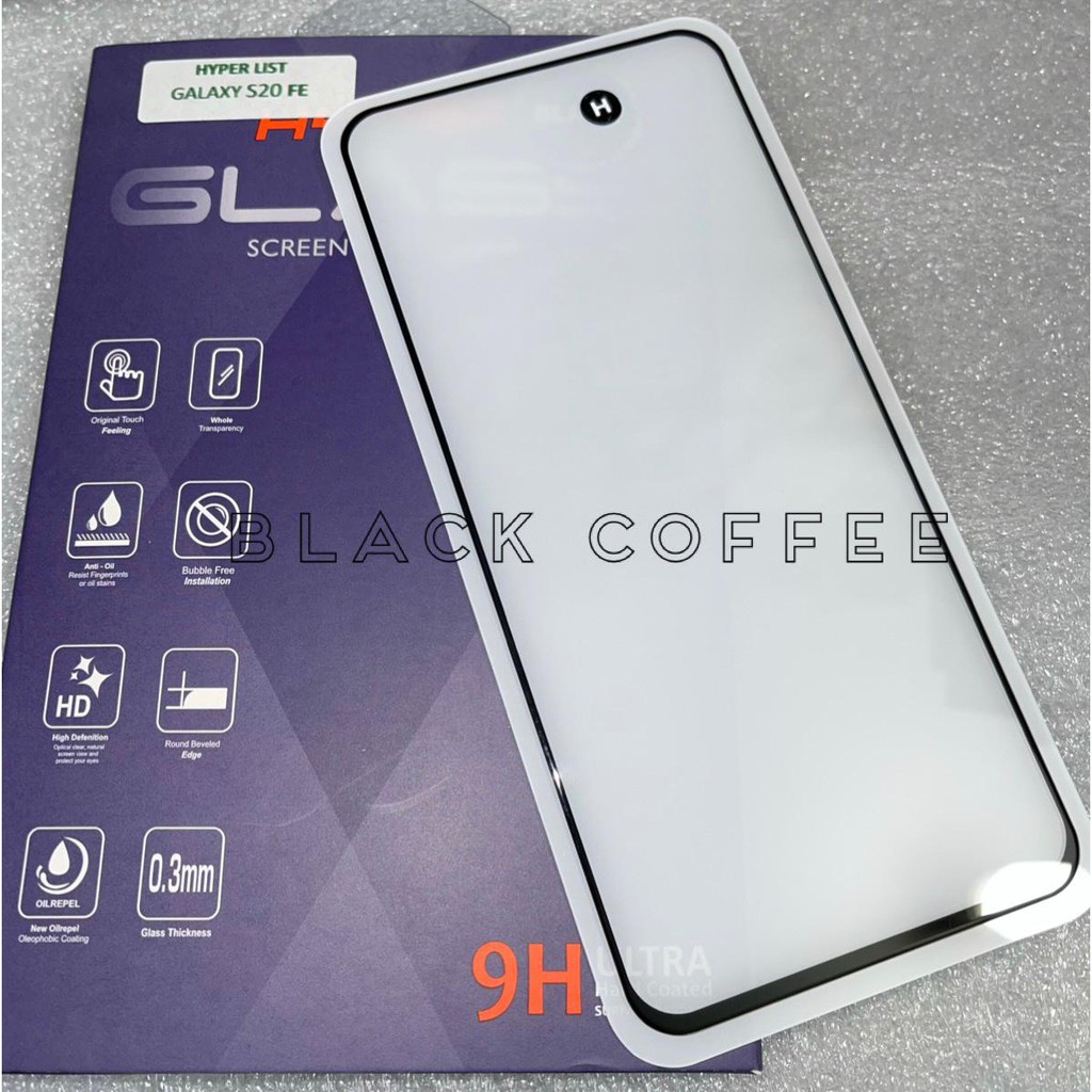 FULL HYPER Tempered glass SAMSUNG S20 FE / Fan Edition