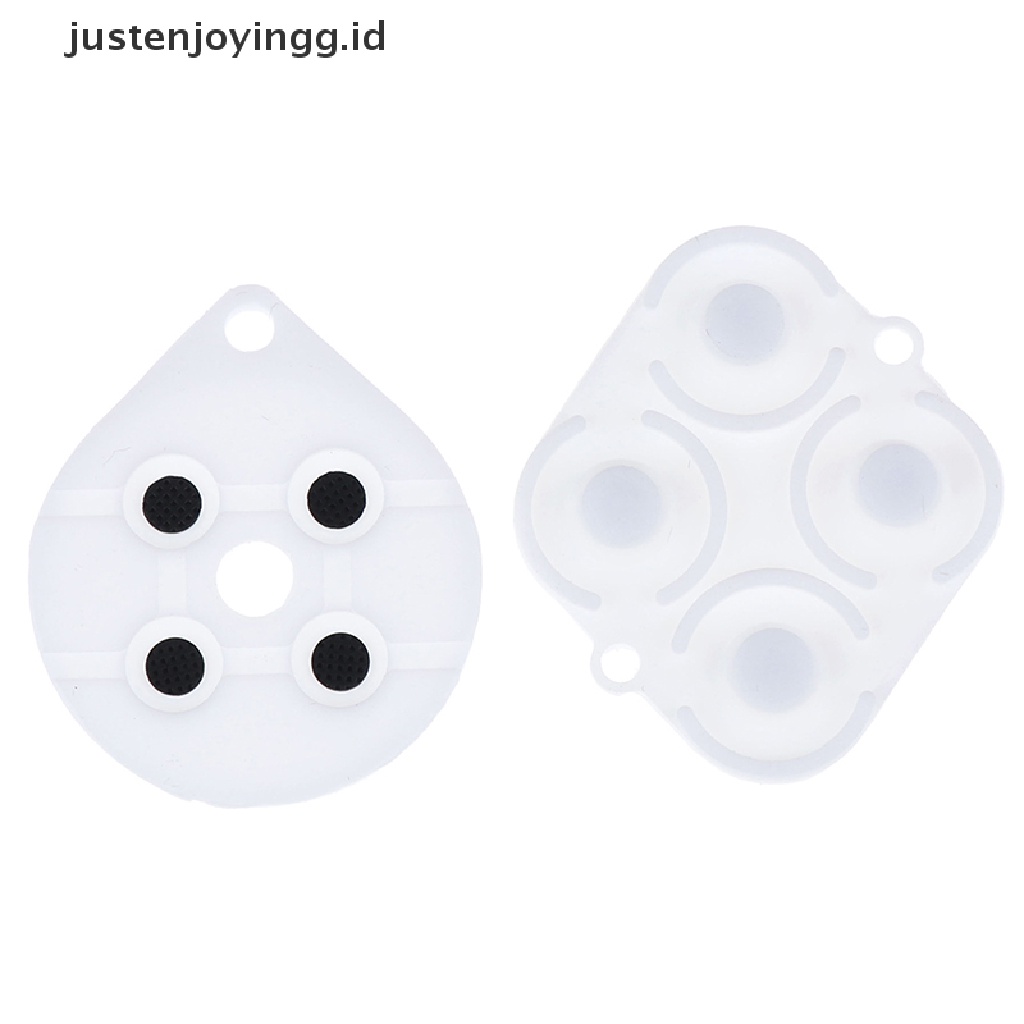 // justenjoyingg.id // Controller Gamepad Conductive Rubber Pads Replacement For SNES ~