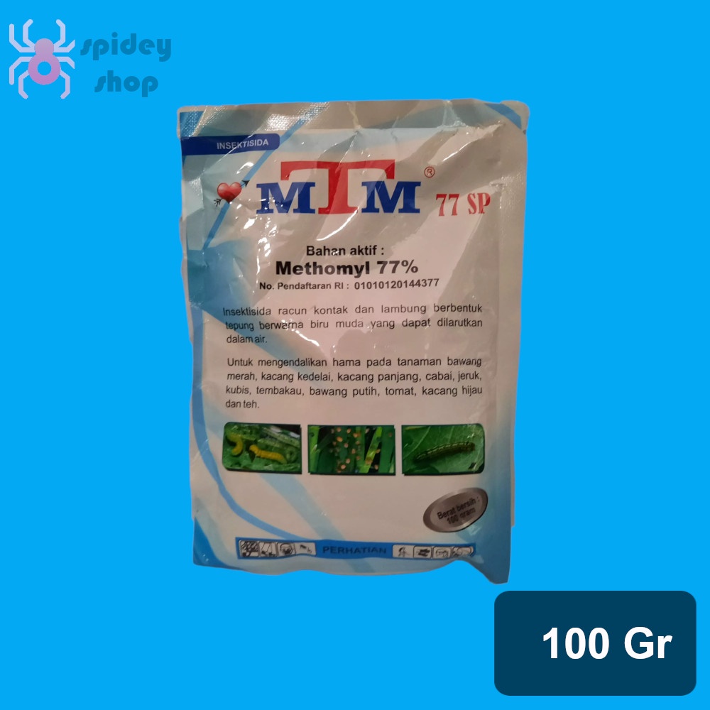 MTM 100 Gram Metomil Insektisida Ulat Grayak