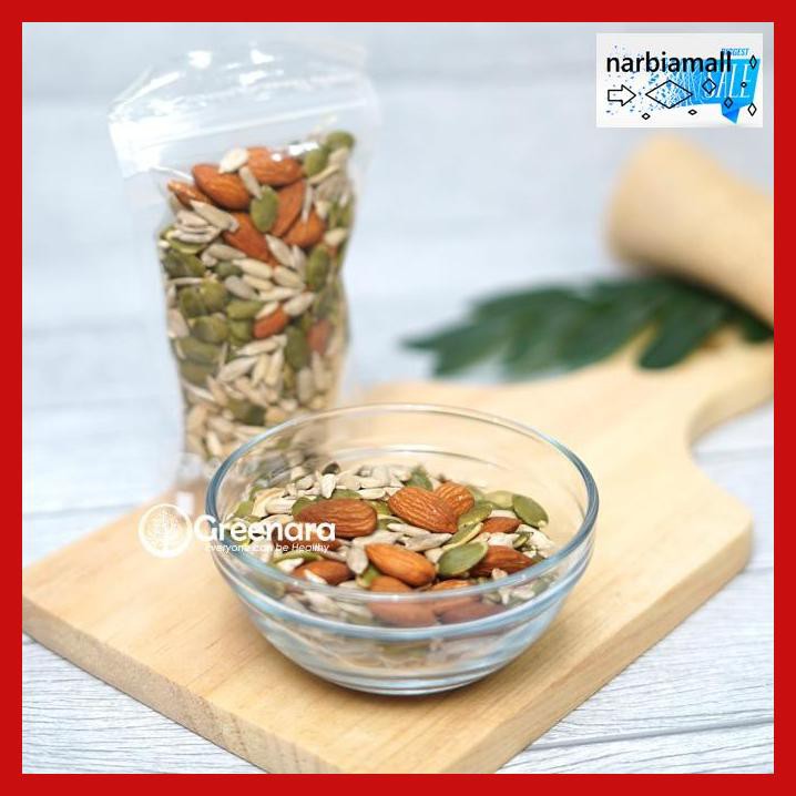 

U8Tyuj7- Family Mixed Nuts 100Gr ( Almond , Pumpkin Seed , Sunflower Seed ) E4Wr46-