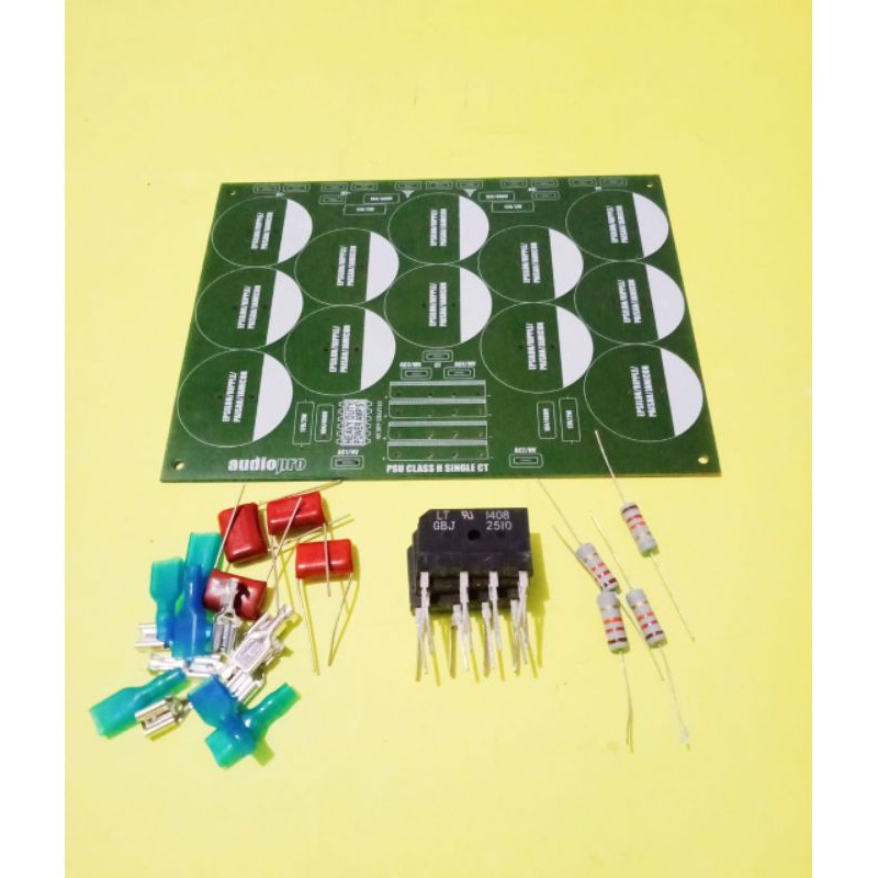 Paket PCB PSU Class H Single CT + Komponen Non Elco