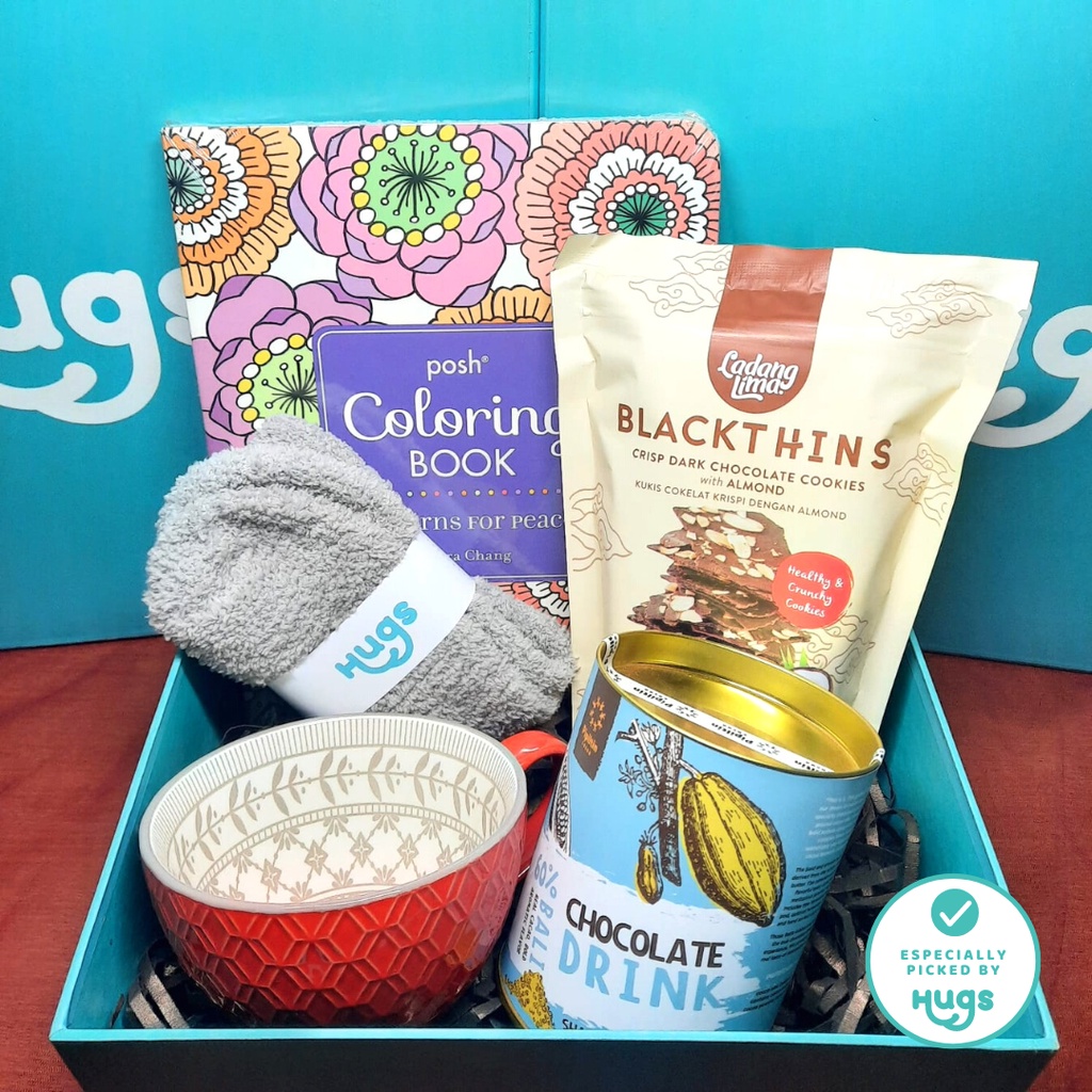 Jual Hampers Hugs, Hampers Covid 19, Care Package Hugs, Coloring Book