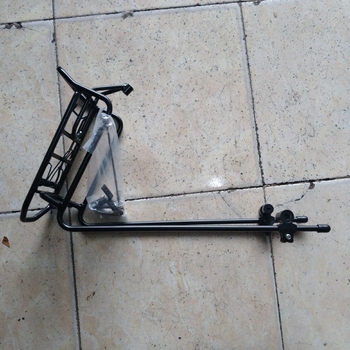 Aksesoris Sepeda - Rak Bagasi Sepeda Touring/Pannier Depan Adjustable Alloy Sapience
