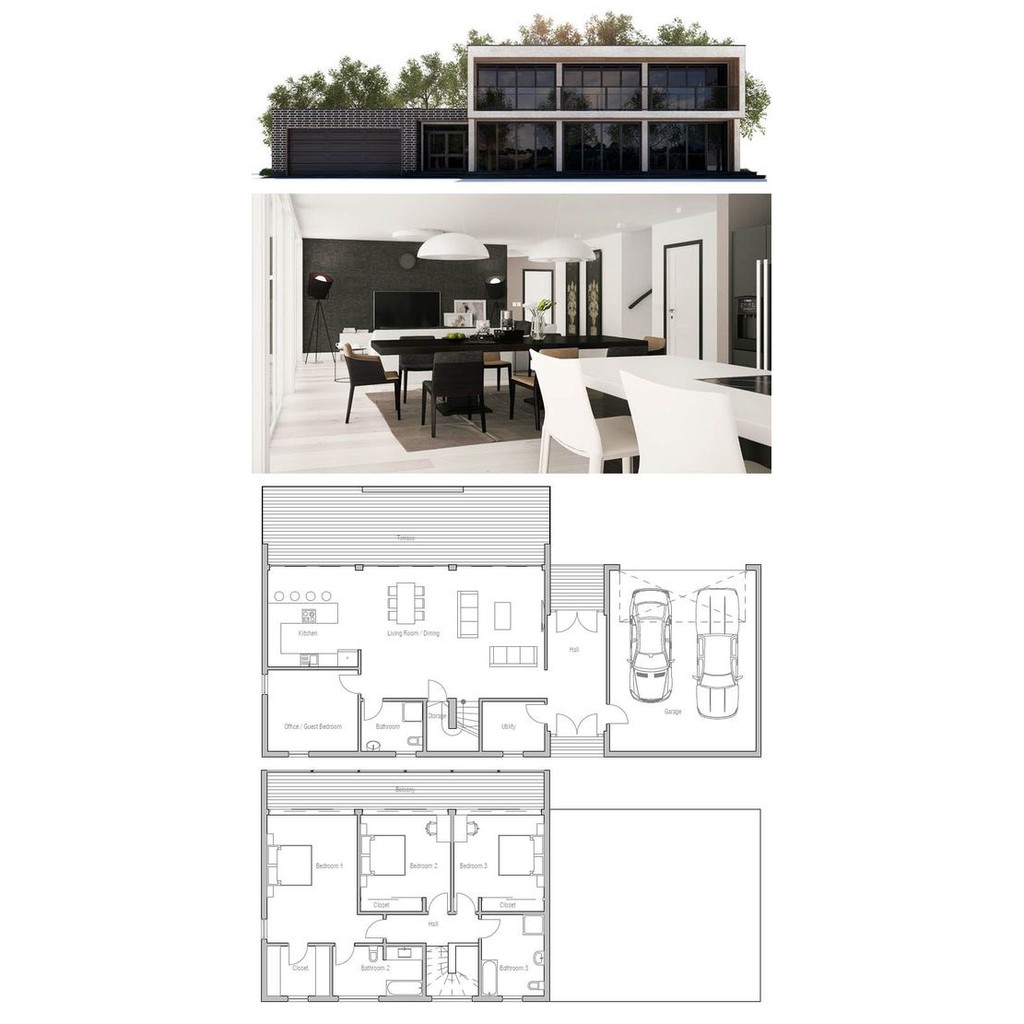 Jasa Gambar Desain Interior Eksterior Dan RAB Rumah Toko Cafe