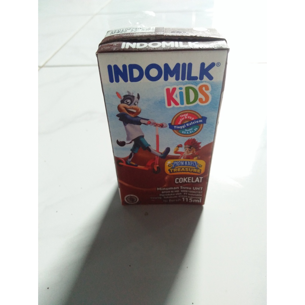 

Susu UHT INDOMILK KIDS 115ml Rasa Coklat