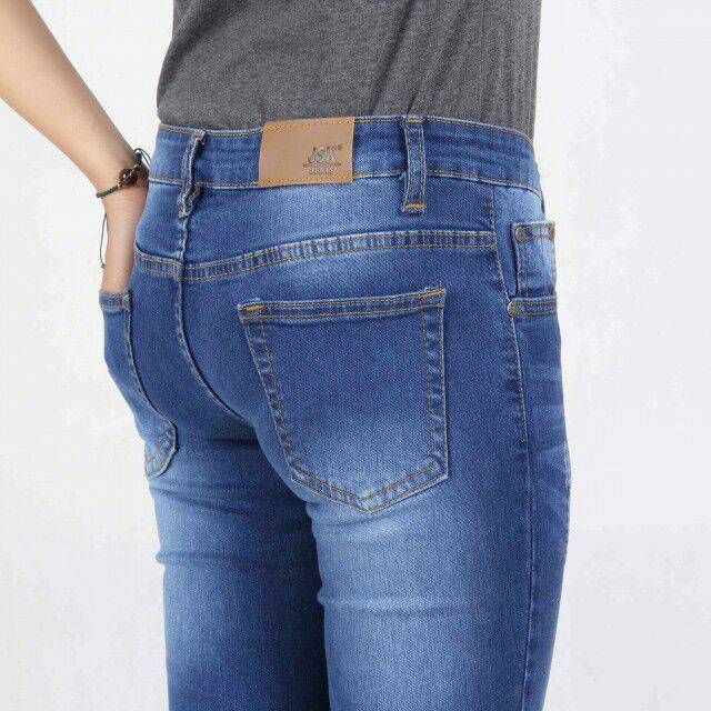 Celana Panjang Laser Skinny Distroy JSK Jeans Original Produk Jeans