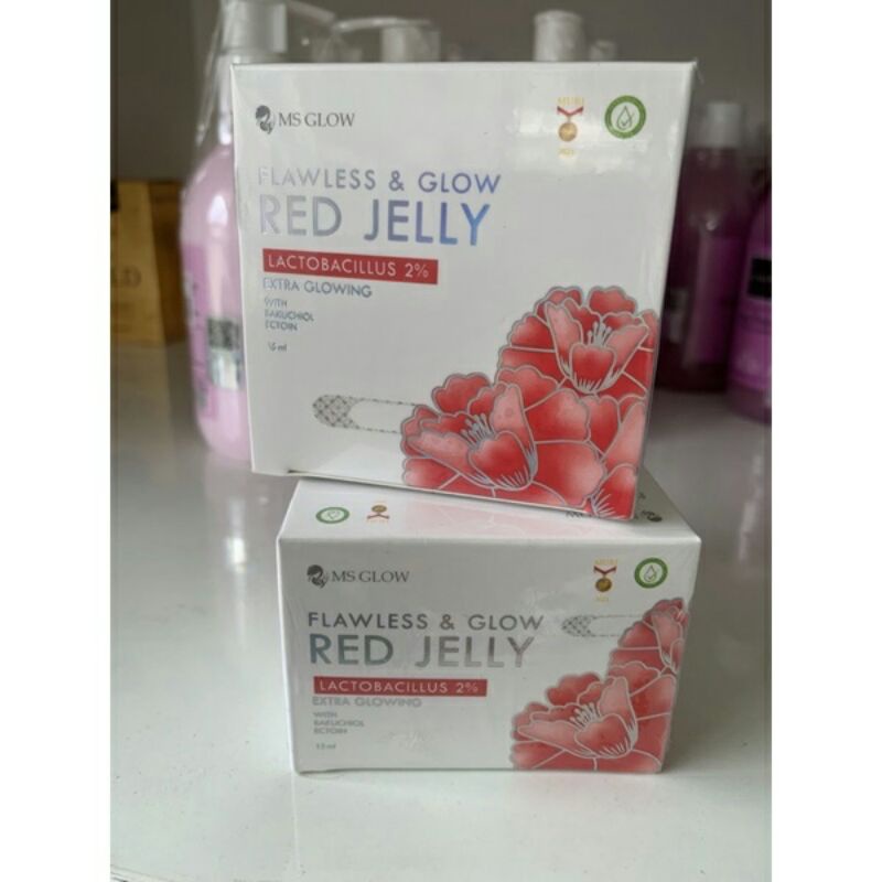 RED JELLY MS GLOW (kemasan baru)