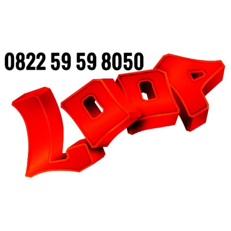 NOMOR CANTIK SIMPATI LOOP SERI RAPIH SERI EKOR PULUHAN