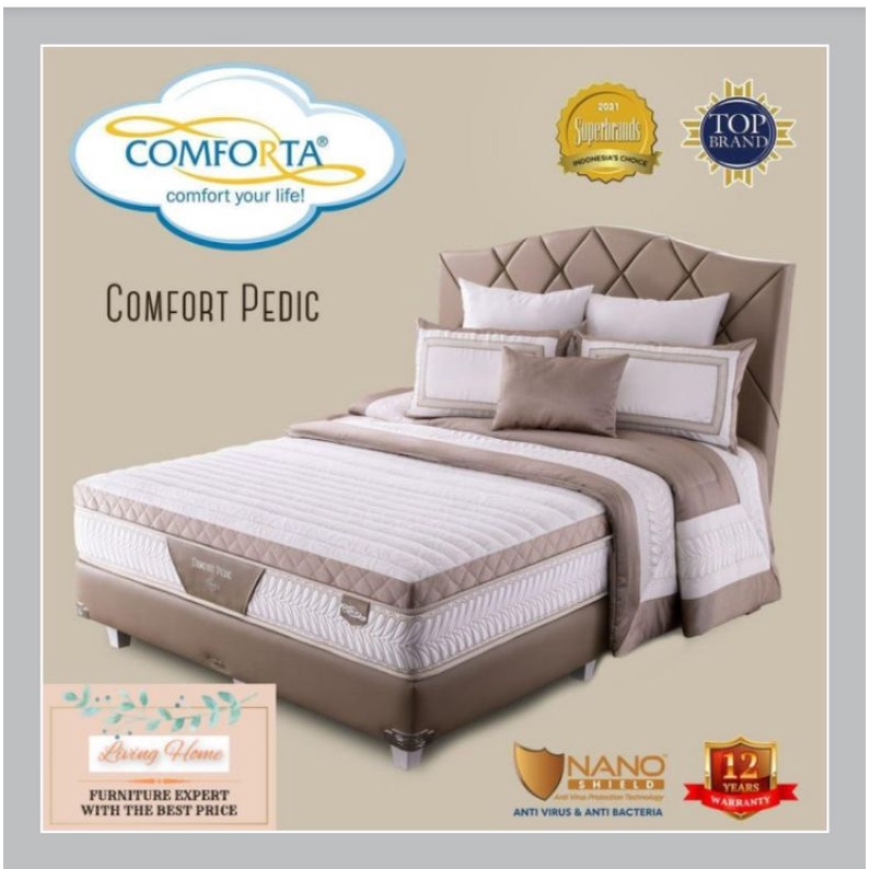 Springbed Comforta Comfort Pedic - Full Set Comforta Ori