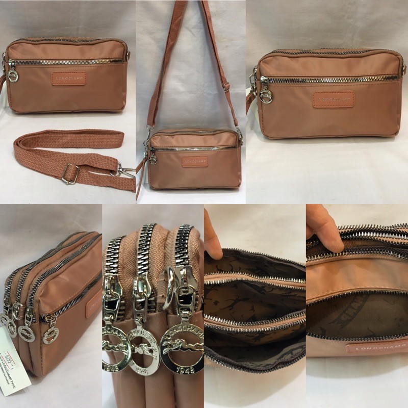 DOMPET 3 RESLETING IMPORT | TAS SELEMPANG KECIL | POUCH | TAS DOMPET SELEMPANG WANITA