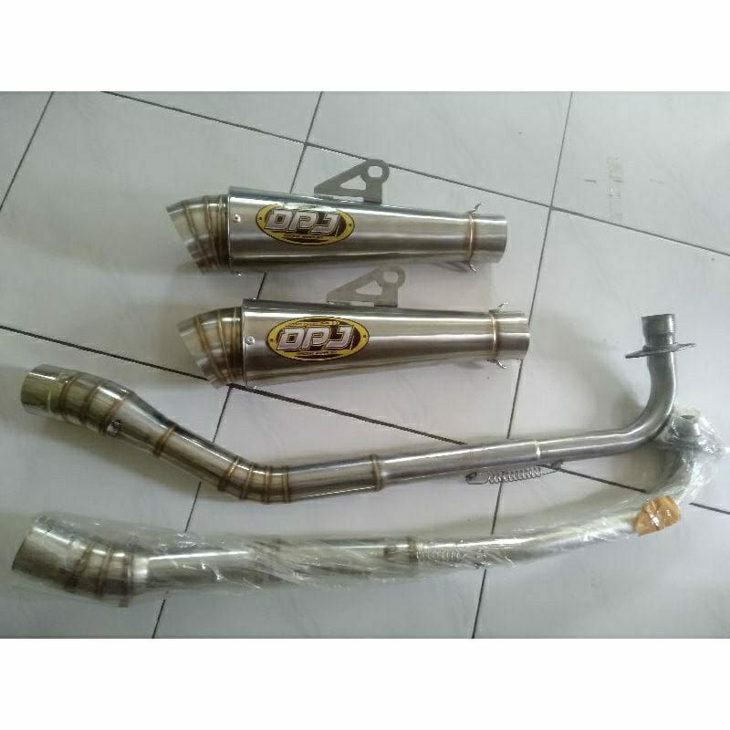 Knalpot DPJ keong Motor Bebek JUPITER, VEGA, SUPRA, SMASH, KARISMA, GRAND DLL ready banyak massze free perr pemgait free stickeer