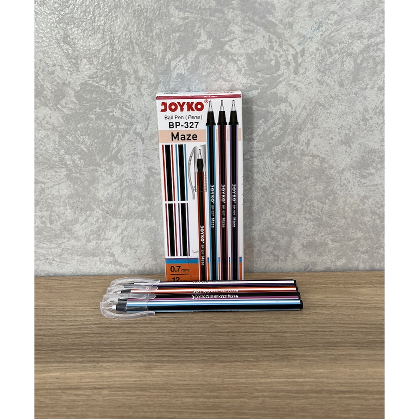 

Pulpen Ballpoint Maze BP-327 (1 Pack/ Lusin)