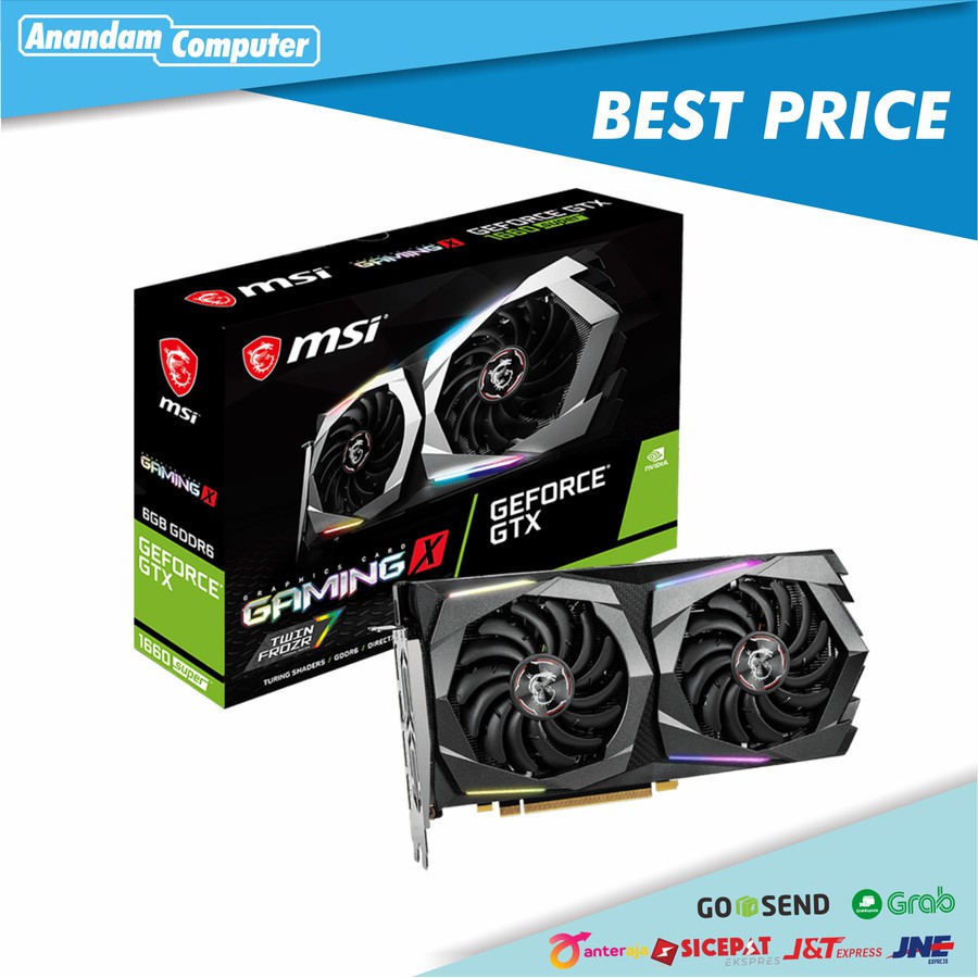 MSI GeForce GTX 1660 SUPER GAMING X 6 GB GDDR6