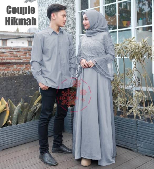 VT Couple Hikmah Baju pasangan Muslim