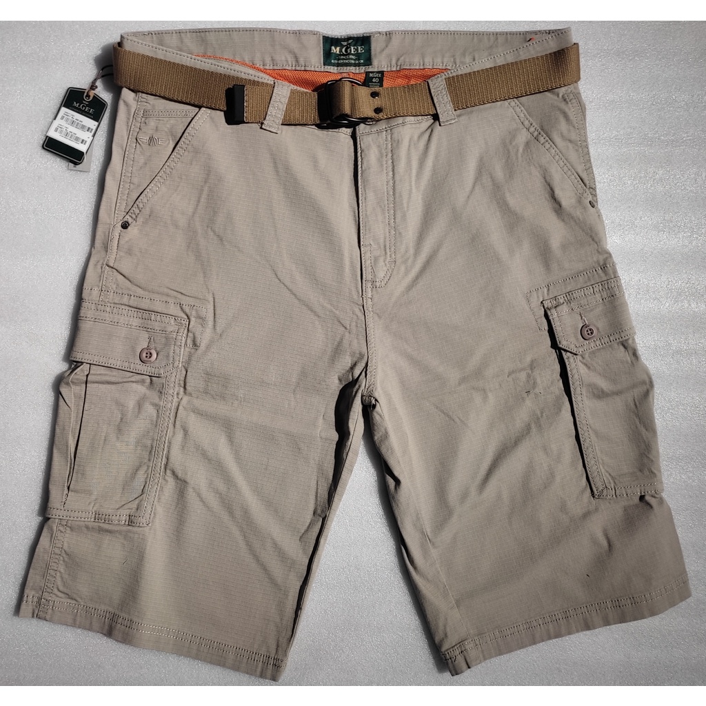Celana pendek cargo pria M.gee
